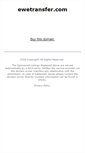 Mobile Screenshot of ewetransfer.com